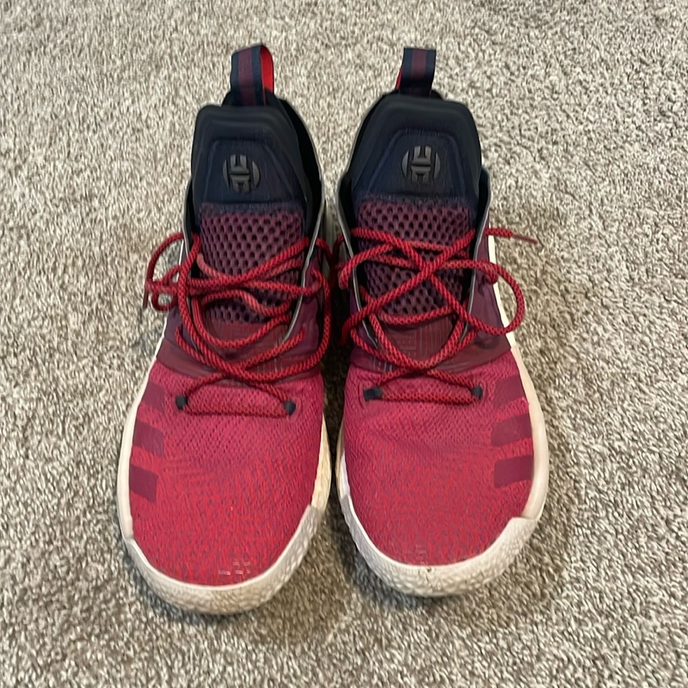 Adidas Harden Vol 2 Maroon Basketball Shoe